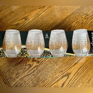 Set of twelve 18.5 oz stemless wine glasses